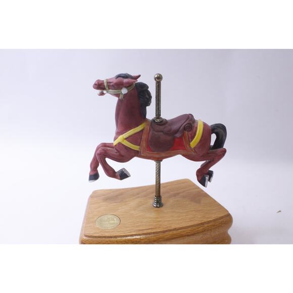 The American Carousel by Tobin Fraley, Music Box, Horse Statue, Third Edition, - Picture 4 of 5